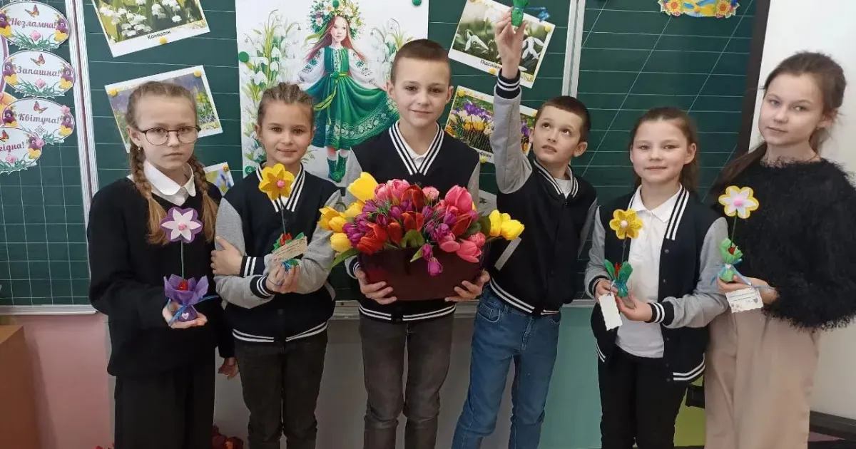 Фото НПП "Слобожанський" "Збережемо первоцвіти!" майстер-клас для дітей у НПП "Слобожанський" на порталі Gromada Group