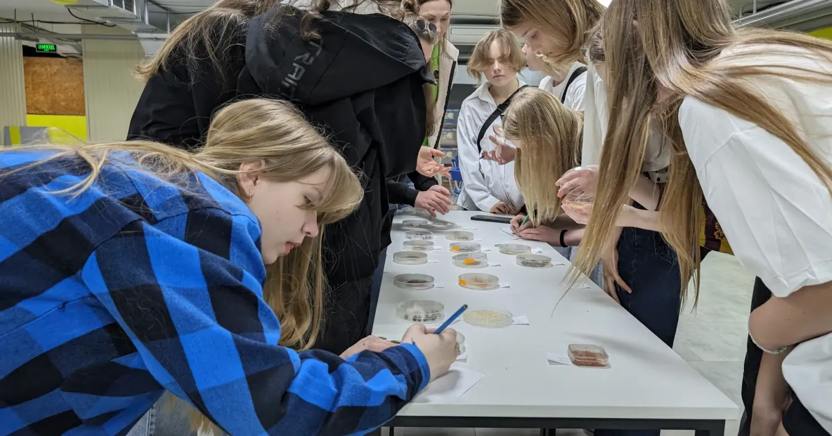 Фото Green Art Tour - Громадська організація "Ботаніка на дотик і на смак": квест для учнів Краснокутського ліцею № 1 на порталі Gromada Group