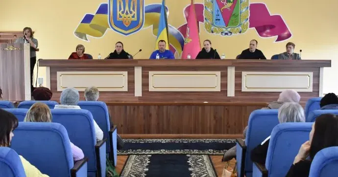 Фото Краснокутська селищна рада У Краснокутську пройшла зустріч з родинами полонених, зниклих безвісти та загиблих військовослужбовців на порталі Gromada Group